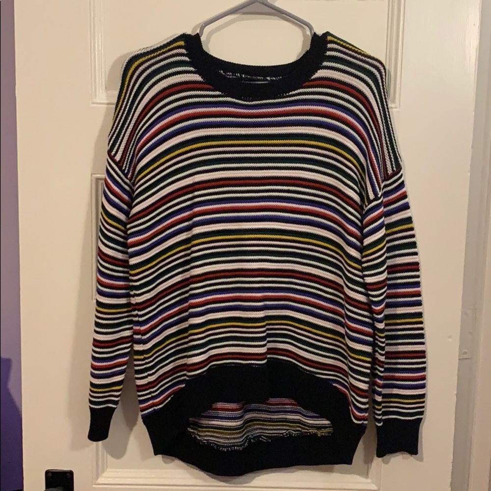 stripe sweater :)